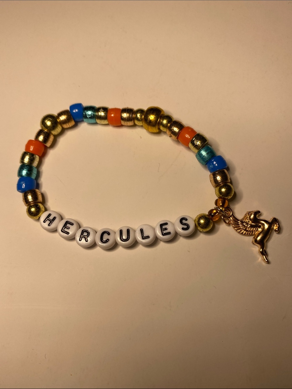 Disney Kandi Hercules Inspired Bracelet